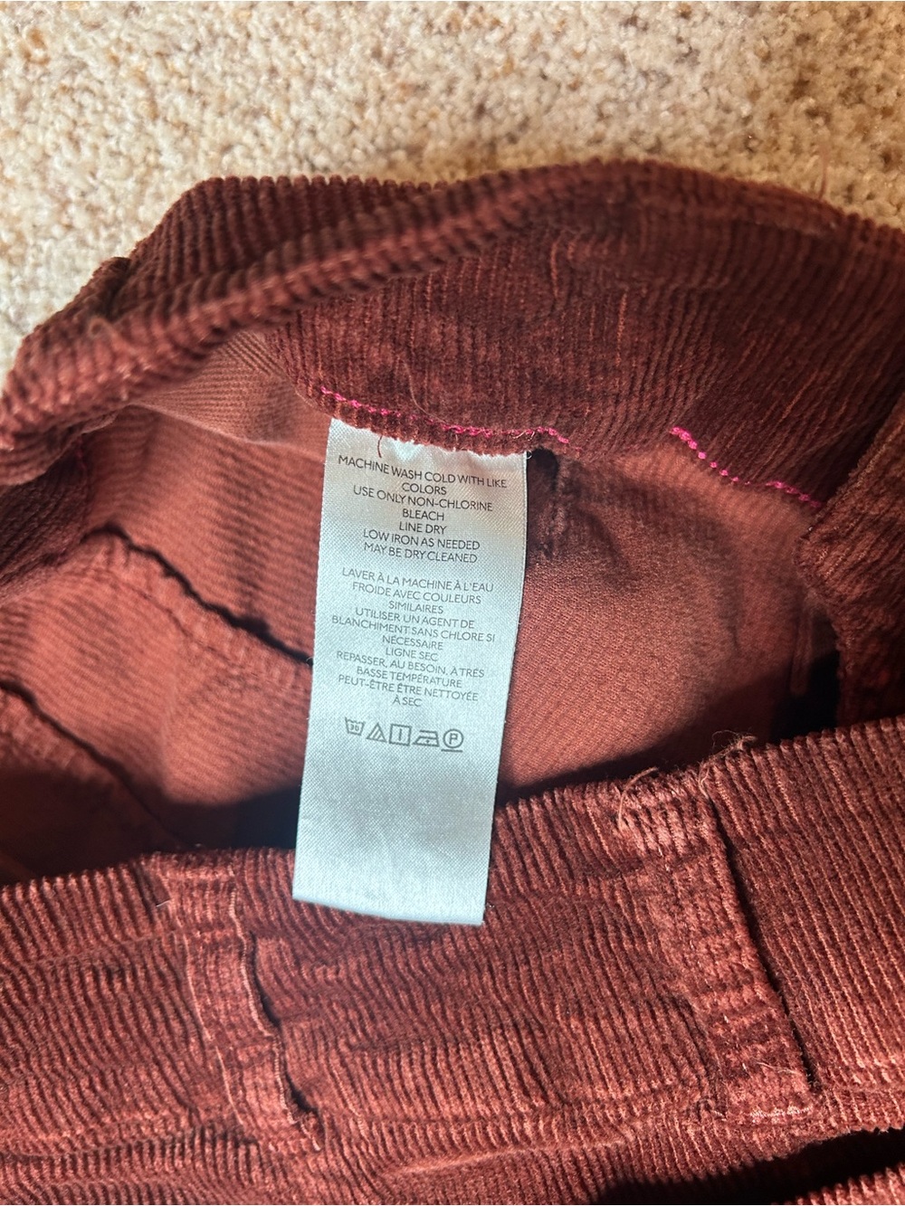 Maeve by Anthropologie Corduroy Cropped Wide-Leg The Colette - Picture 5 of 12